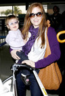 Isla Fisher and daughter Olive